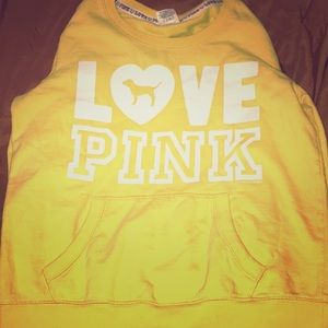 Pink yellow pullover!